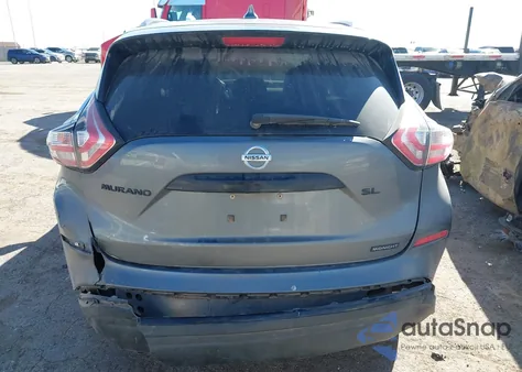 2018 Nissan Murano Sl from USA, damaged, VIN 5N1AZ2MG2JN185908